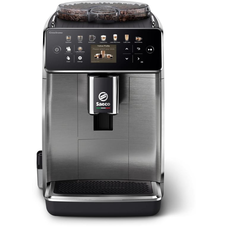 Machine À Café Automatique PHILIPS GranAroma SM6585/00 – 15 Bars, Broyeur Céramique - vue 9