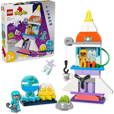 LEGO® DUPLO® Aventura Espacial 3 en 1: Transbordador y Exploración