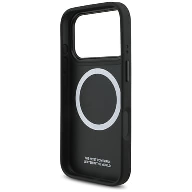 Custodia BMW M Carbon Logo MagSafe per iPhone 17 Pro, blu