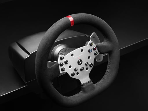 Mars Gaming MWHRSX mando y volante Negro Volante + Pedales Analógico/Digital Android, PC, PlayStation 4, Xbox Series S, Xbox Series X, iOS
