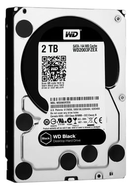 Western Digital Black disque dur 2 To 7200 tr/min 64 Mo 3.5'' Série ATA III