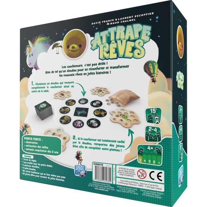 Jeu de société : Attrapes rêves Asmodee - vue 6