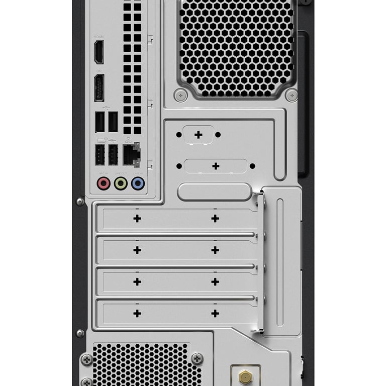 Asus ExpertCenter P500 Mini Tower P500MV-05210H169X Intel Core 5 210H 16 Go DDR5-SDRAM 512 Go SSD Windows 11 Pro PC Gris - Neuf Gris - vue 2