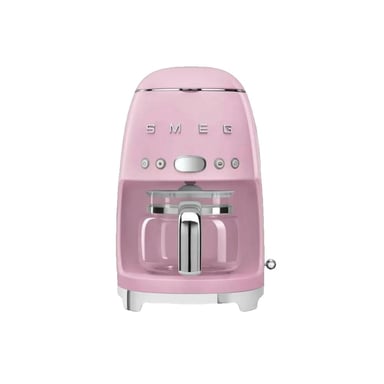 Smeg drip coffee maker 50´style pink dcf02pkeu
