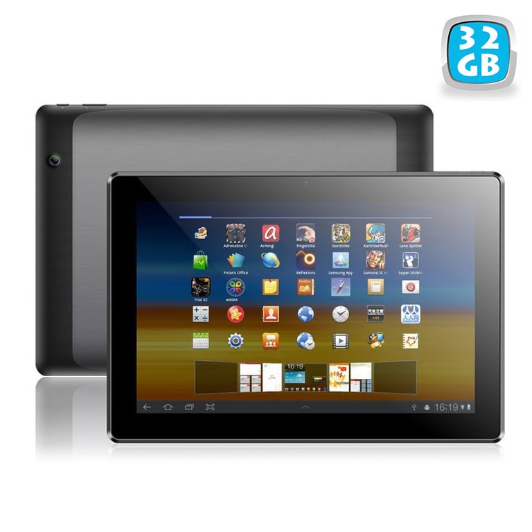 Tablette Tactile Grand Écran 13.3 pouces Android Bluetooth Quad Core 48 Go  Noir YONIS - Yonis