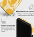 Burga Funda para iPhone 15 Pro Tough A prueba de golpes Modelo Lemon Tart Amarillo