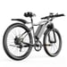 Vélo électrique Toofly G73w pour adultes, batterie amovible 48 V 13 Ah, Shimano 7 vitesses - Gris
