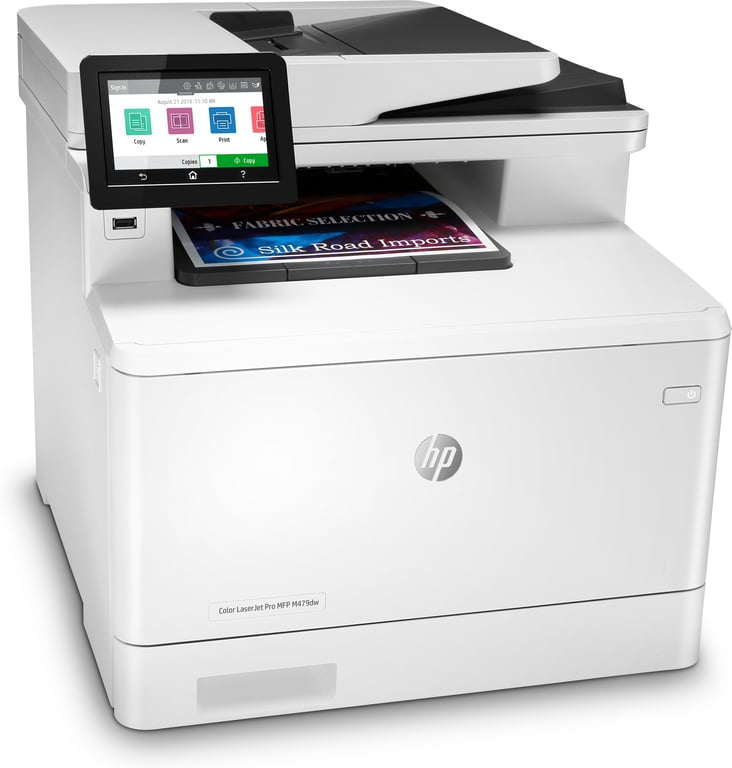 HP Color LaserJet Pro Imprimante multifonction M479dw, Impression, copie, numérisation, e-mail, Impression recto-verso; Numérisation vers e-mail/PDF; Chargeur automatique de documents de 50 feuilles