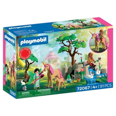 Playmobil Jouet 72067 Journée avec les Fées 91 pièces