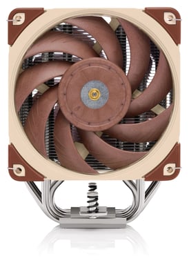 Noctua NH-U12A système de refroidissement d'ordinateur Processeur Refroidisseur 12 cm Beige, Marron, Argent 1 pièce(s)