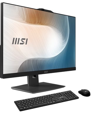 MSI Modern AM242TP 12M-414EU Intel® Core? i5 i5-1240P 60,5 cm (23,8'') 1920 x 1080 pixel Touchscreen PC All-in-One 16 GB DDR4-SDRAM 512 GB SSD Windows 11 Pro Wi-Fi 6E (802.11ax) Nero