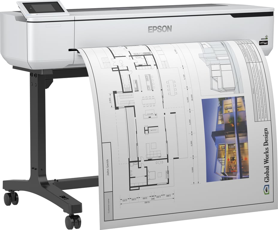 Epson SureColor SC T5100 C11CF12301A0 - vue 3