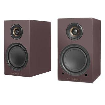 Elara LN01A Edición Limitada Berenjena Triángulo Altavoces Hi Fi Conectados Se venden por pares