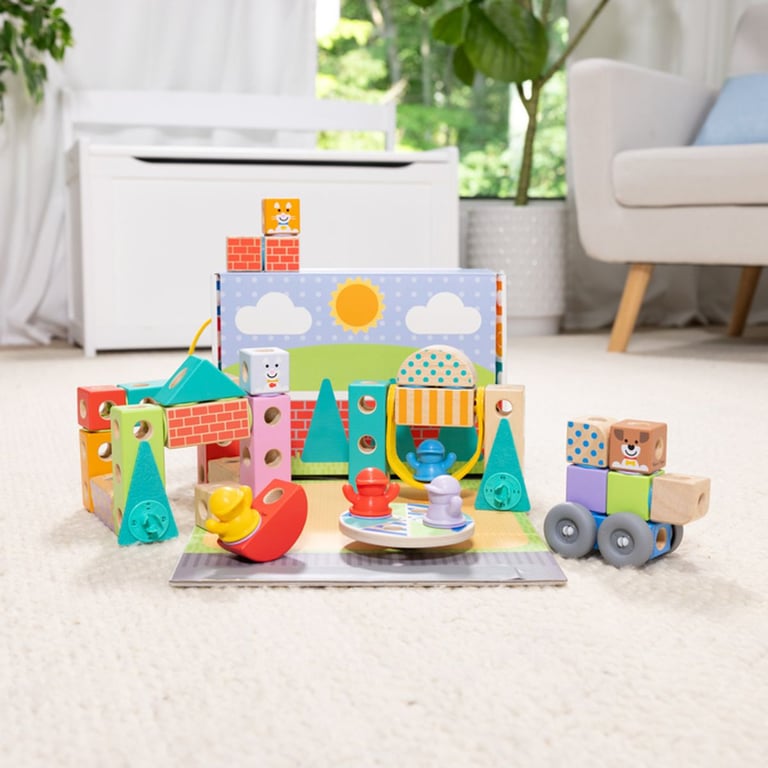 Melissa & Doug La Ville 73 Pièces Blockables Melissa & Doug - vue 4