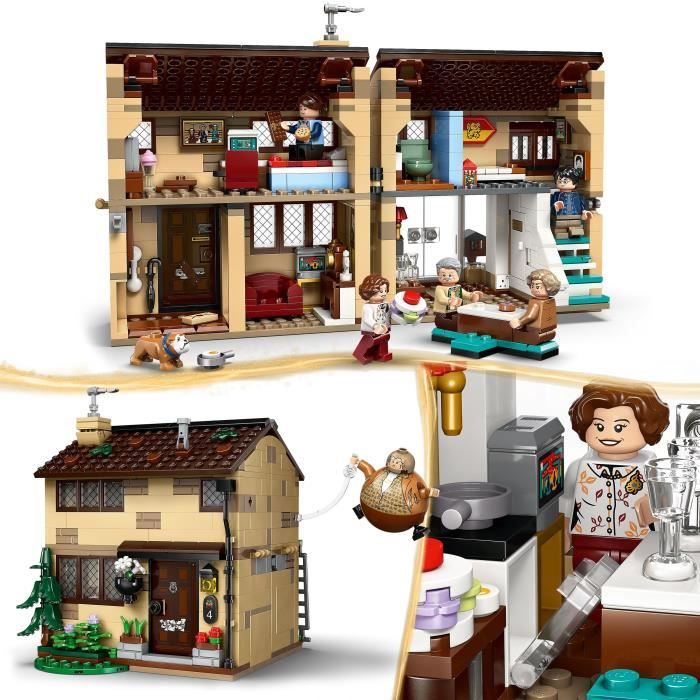 Harry Potter 76451 Privet Drive : La Visite De Tante Marge - Jeu Pour Garçon 8 Ans - Neuf