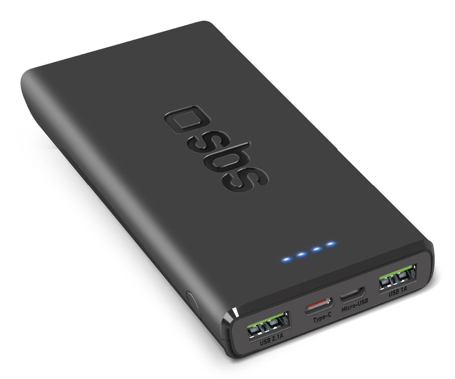SBS TTBB10000FASTPD2 banque d'alimentation électrique 10000 mAh Neuf