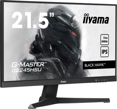 iiyama G-MASTER G2245HSU-B2 écran plat de PC 54,6 cm (21.5'') 1920 x 1080 pixels Full HD LED Noir