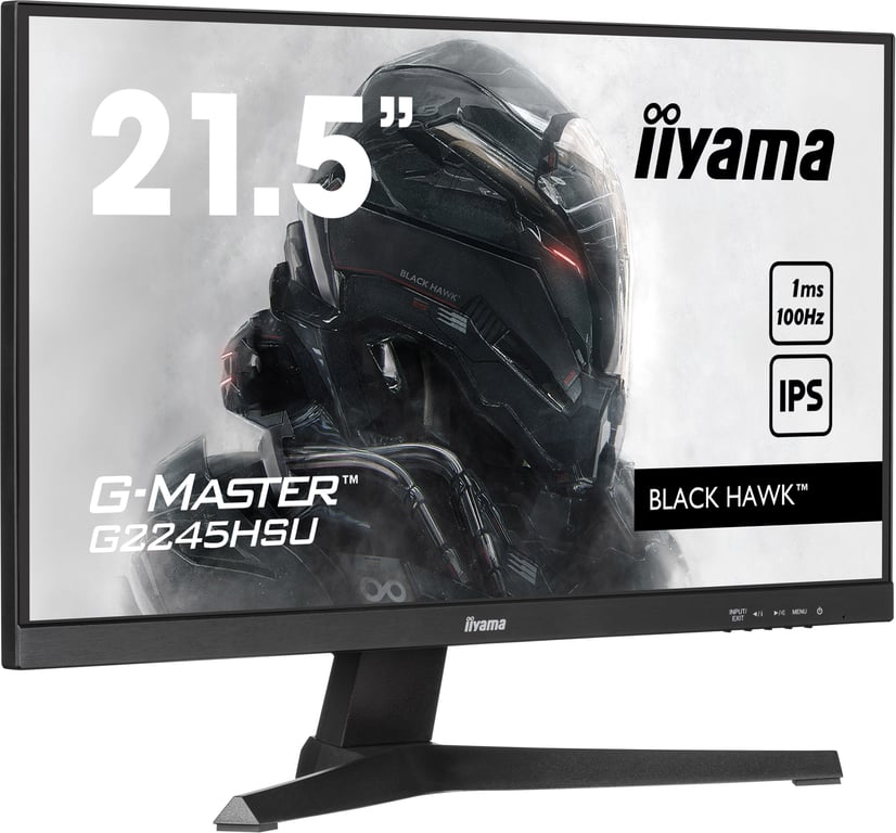 iiyama G-MASTER G2245HSU-B2 LED display 54,6 cm (21.5 ) 1920 x 1080 pixels Full HD Noir - Neuf