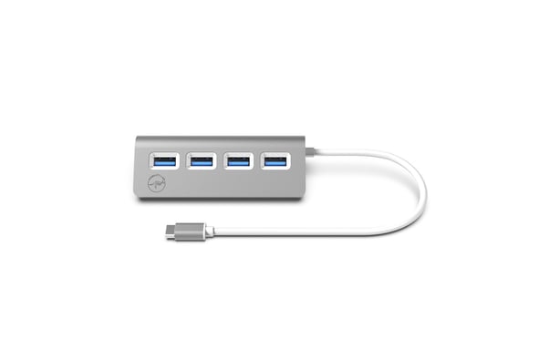 MOBILITY LAB - USB-C Cylinder Hub - 4 Puertos USB 3.0
