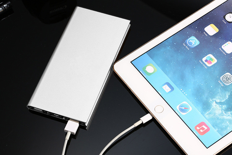 Batterie Externe Plate pour Smartphone Tablette Chargeur 4000mAh 2 Ports  USB - Shot Case