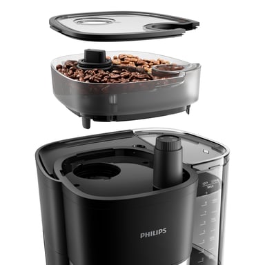 Philips Macchina per il Caffè con Macinacaffè Integrato All-in-1 HD7900/01 - Un caffè fresco e delizioso ad ogni tazza