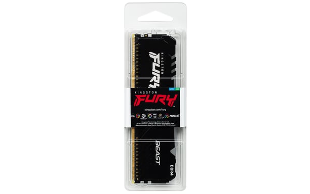 Kingston Technology FURY Beast RGB module de mémoire 16 Go 1 x 16 Go DDR4
