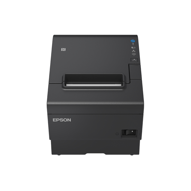 Epson TM-T88VII (132): USB, Ethernet, PoweredUSB, Black - Neuf