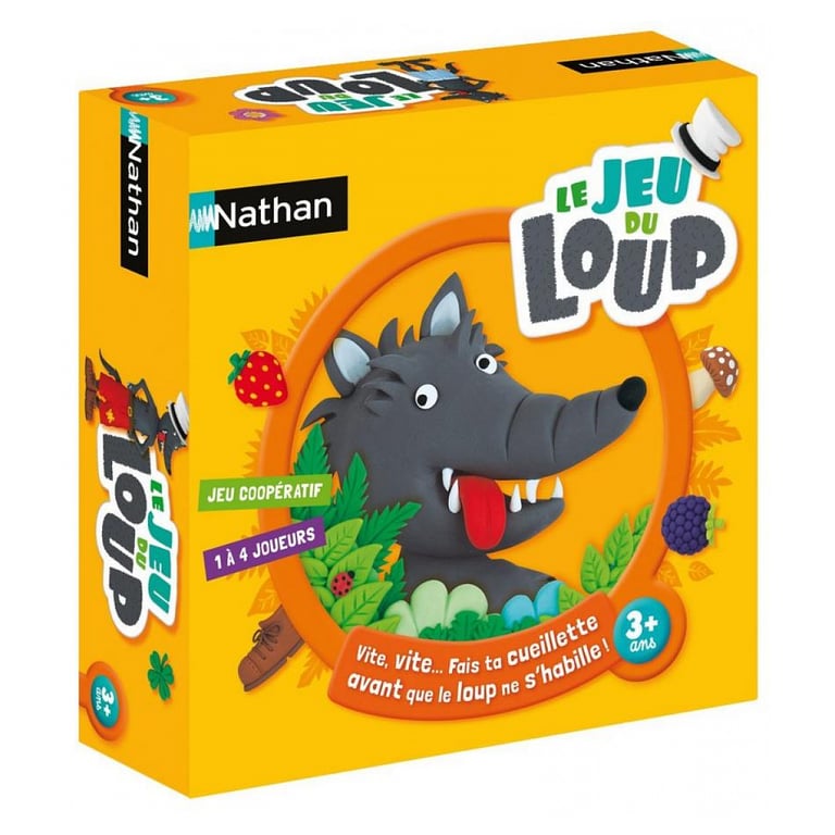 Jeu éducatif Le Loup : Aventure en forêt pour enfants - Neuf