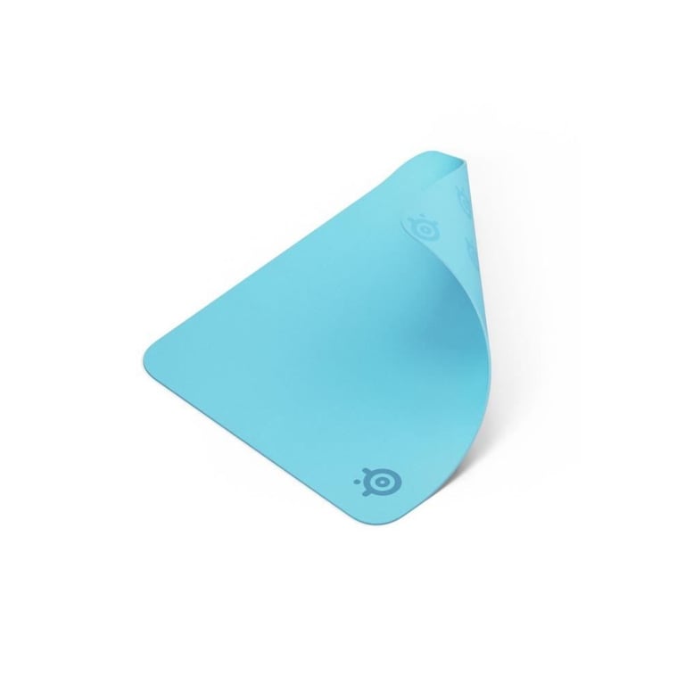 Tapis de souris gaming - STEELSERIES - QcK M - Cyan - Neuf