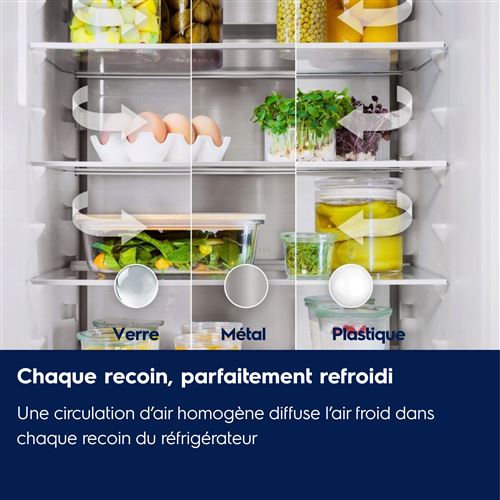Réfrigérateur Combiné Electrolux LNA7CE18S – 249L, No Frost, AI CoolAssist - vue 6