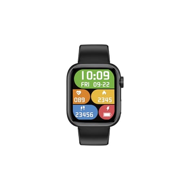 Reloj inteligente conectado Igo Watch 3 - Asistente de voz - Frecuencia cardiaca - IP67 - Bluetooth 5.3 - Negro