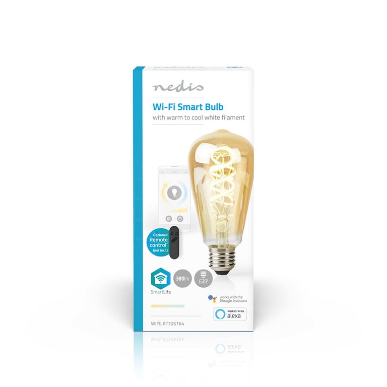 Ampoule Connectée Wi Fi LED 360lm E27 SmartLife Format ST64 Neuf - vue 3