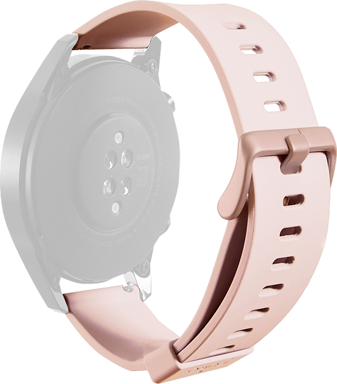 Bracelets Silicone Icon Universel 20mm Rose Puro