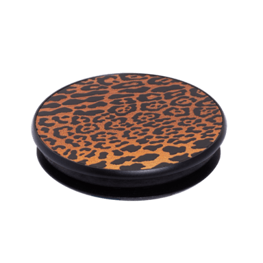 PopSockets PopGrip, Léopard en métal gaufré