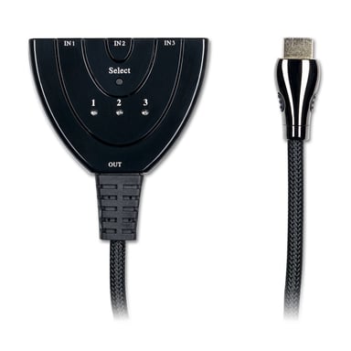 Conmutador HDMI 3 entradas - 1 salida