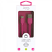 Câble iPhone / Galaxy / Google - USB vers Type-C 3A - 1,5 mètres - Collection POP - Rose