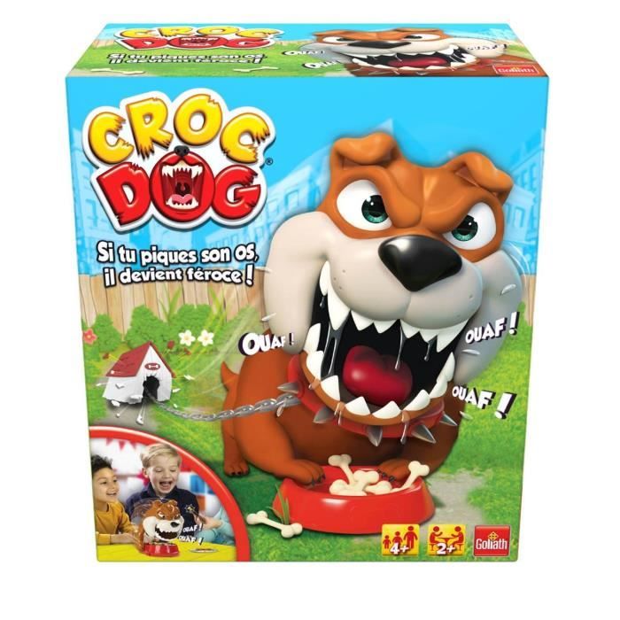 Jeu de Rapidité Goliath Croc Dog – 2 à 4 Joueurs, Dès 4 Ans - vue 5