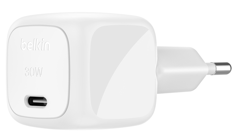 Belkin BoostCharge Ordinateur portable, Smartphone, Tablette Blanc Secteur Charge rapide Intérieure - Neuf