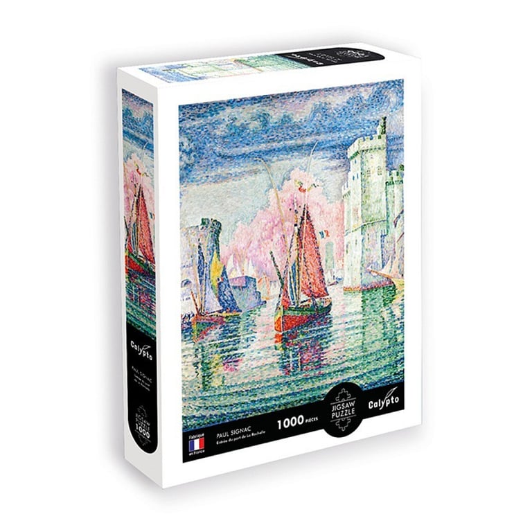 Puzzle Calypto - Entrée du Port de La Rochelle par Paul Signac - 1000 Pièces - Neuf