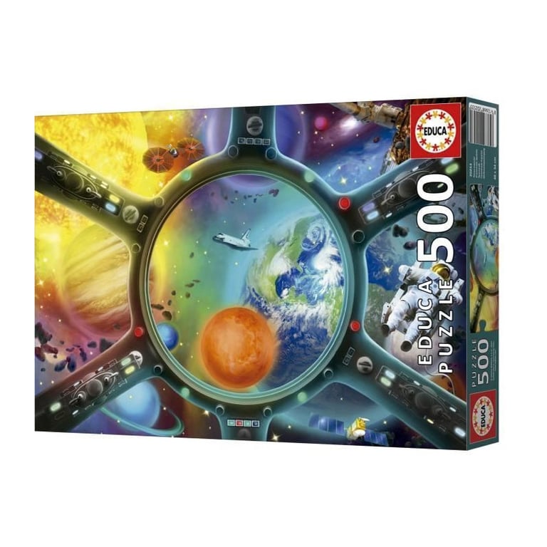 Puzzle EDUCA Promenade Spatiale 500 pièces Thème Science et espace Dimensions 48x34 cm - vue 9