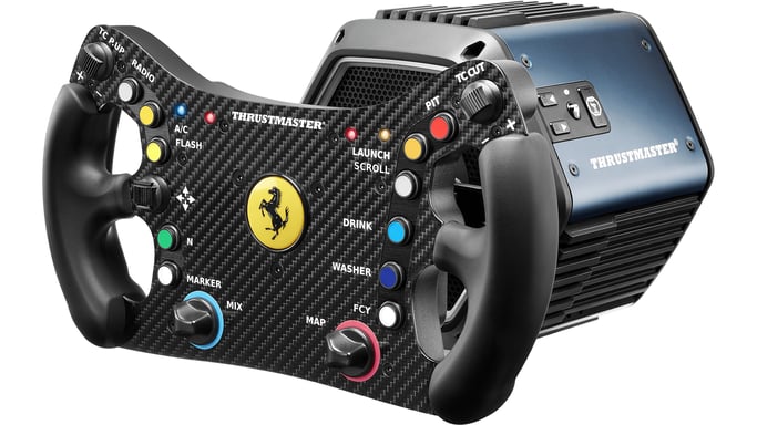 Thrustmaster Ferrari 488 GT3 Nero Volante analogico/digitale PC