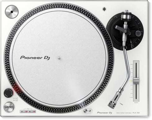 Pioneer PLX-500 Disco DJ a trazione diretta Bianco