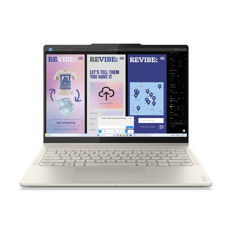 Lenovo Yoga 7 2 in 1 14ILL10 Copilot+ PC Intel Core Ultra 5 Hybride 2 en 1 35 6 cm 14 Écran tactile WUXGA LPDDR5x SDRAM SSD Wi Fi 7 802.11be Windows 11 Home Allemand Neuf