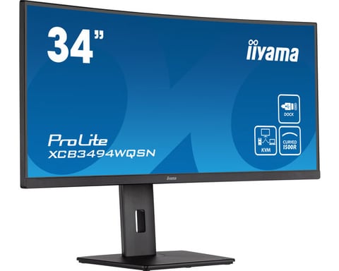 iiyama ProLite XCB3494WQSN-B5 Pantalla LED 86,4 cm (34'') 3440 x 1440 píxeles UltraWide Quad HD Negro
