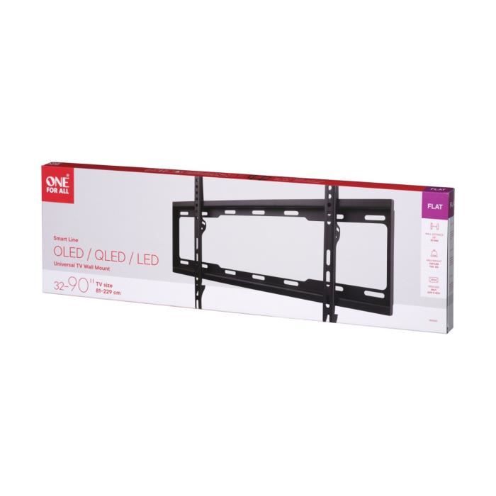 ONE FOR ALL WM2611 Support TV mural fixe 32 90 81 à 229cm Poids max : 100kg - vue 6