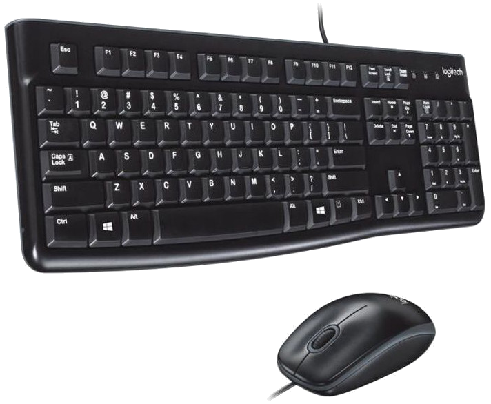 LOGITECH Pack clavier-souris filaire - MK120 - AZERTY
