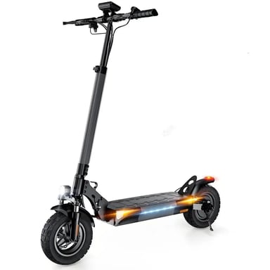 Trottinette Électrique W9 | Moteur 1000W | Batterie 42V 14Ah | Pneus 10 Pouces | Vitesse Max 45 km/h | Autonomie 35-45 km | Noir