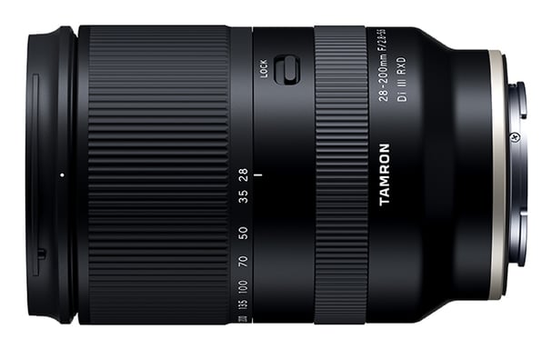 Tamron 28-200mm F/2.8-5.6 Di III RXD MILC Objectif zoom standard Noir