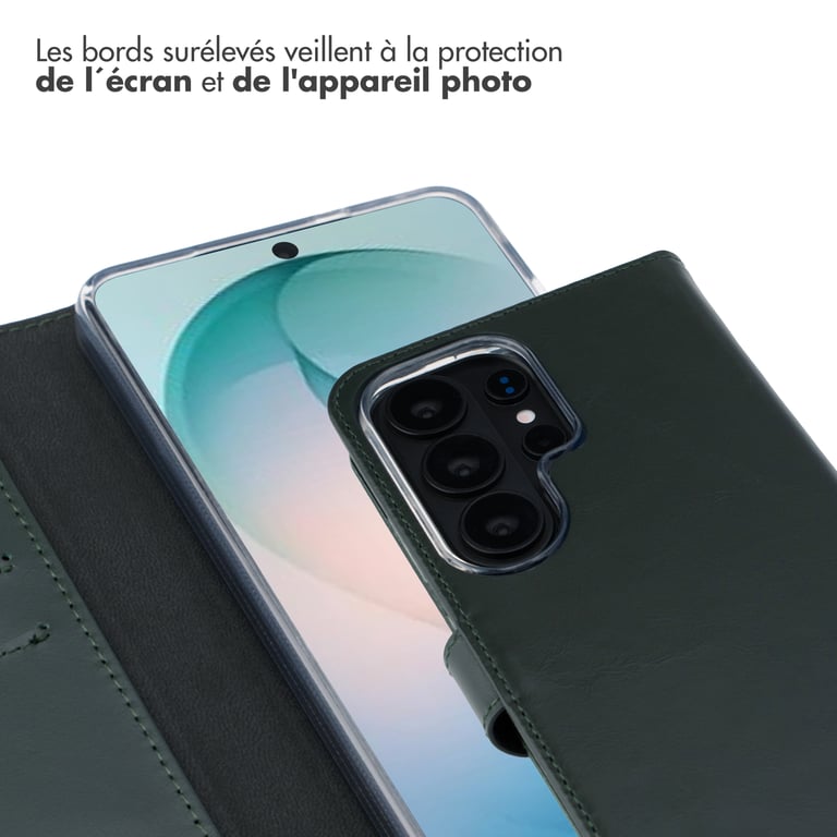 Selencia Étui portefeuille en cuir véritable pour Samsung Galaxy S26 Ultra Neuf - vue 8