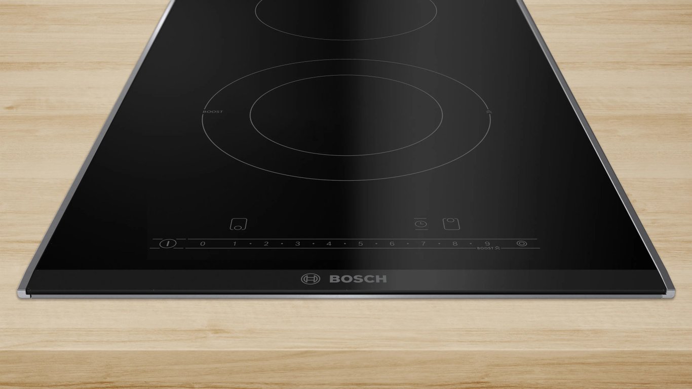 Table de Cuisson Électrique Bosch PKF375FP2E – 2 Foyers, 3500W, Vitrocéramique - vue 5